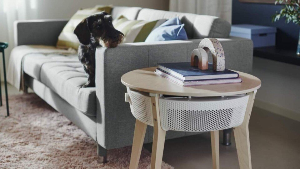 IKEA’s Starkvind Air Purifier doubles as a coffee table