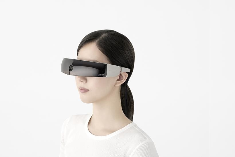 Nendo designs Vixion’s goggles for people with low vision