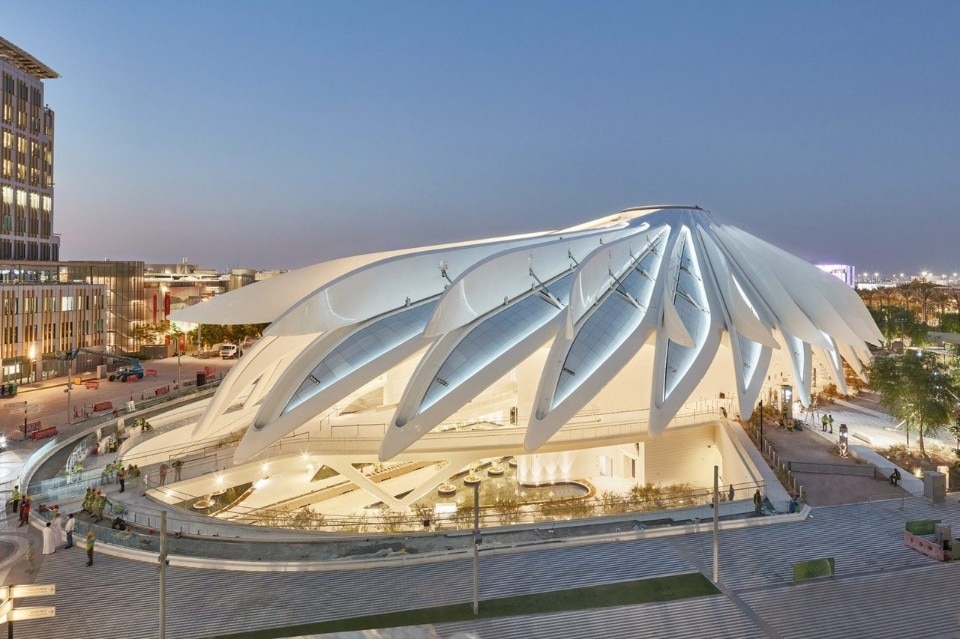 Santiago Calatrava’s two pavillions at Expo 2020 Dubai