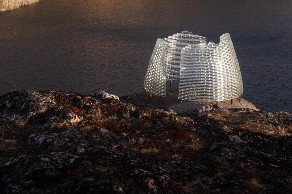 Qaammat, the glass pavilion celebrating the Inuit and their land