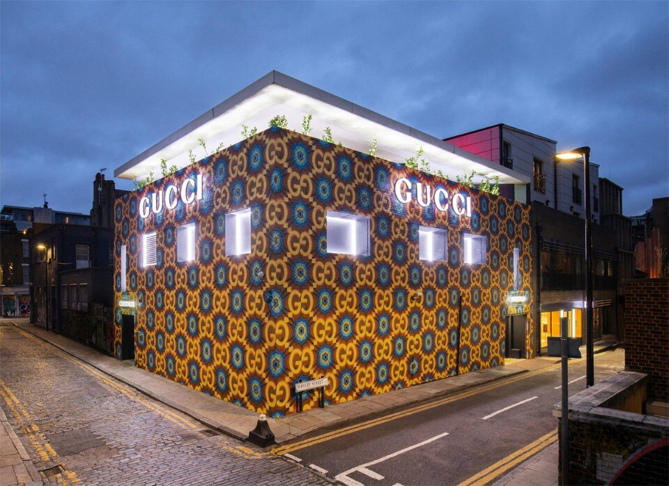 Gucci Circolo designed by Adjaye opens in Shoreditch, London