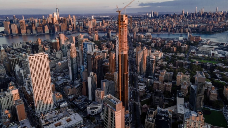 Brooklyn’s first supertall skyscraper reaches its full height