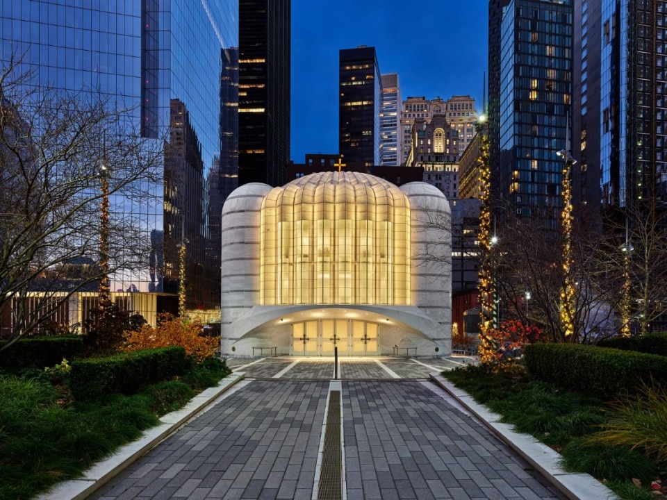 Calatrava’s new World Trade Center church opens in New York