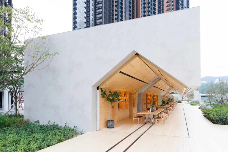 Snøhetta’s  three pavilions in Hong Kong revisit the tradition of Asian sanctuaries