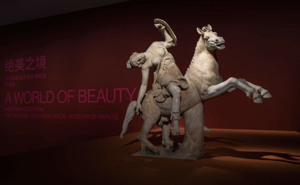 “A World of Beauty”, conceived by Aldo Cibic, brings to Shanghai the National Archaeological Museum of Naples