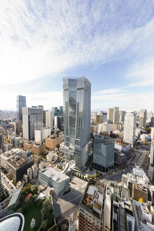 OMA is finishing its first skyscraper in Japan