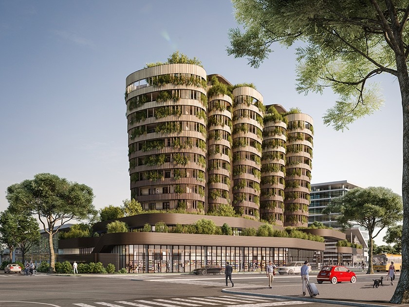 The new mixed-use complex by Mario Cucinella inspired by the pines of Rome