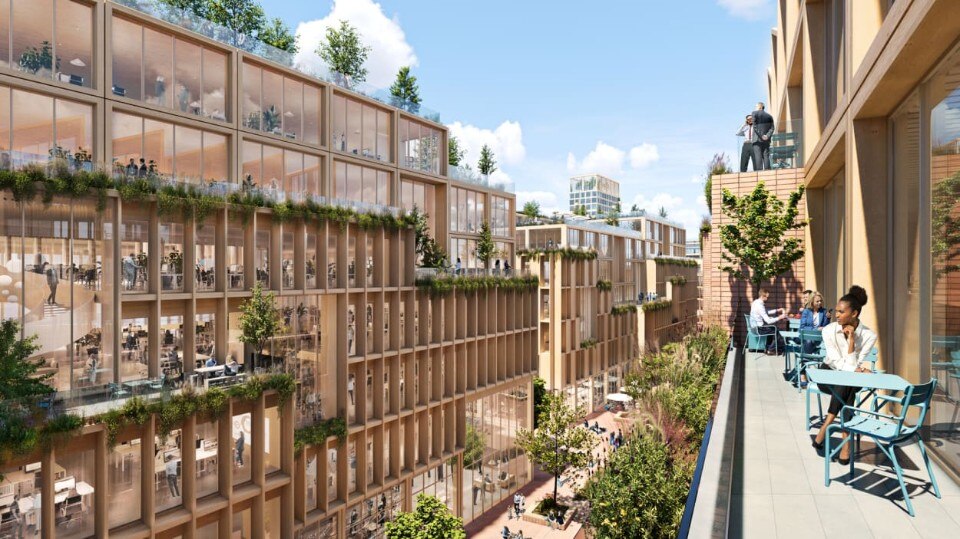 The world’s largest wooden neighborhood to raise in Stockholm