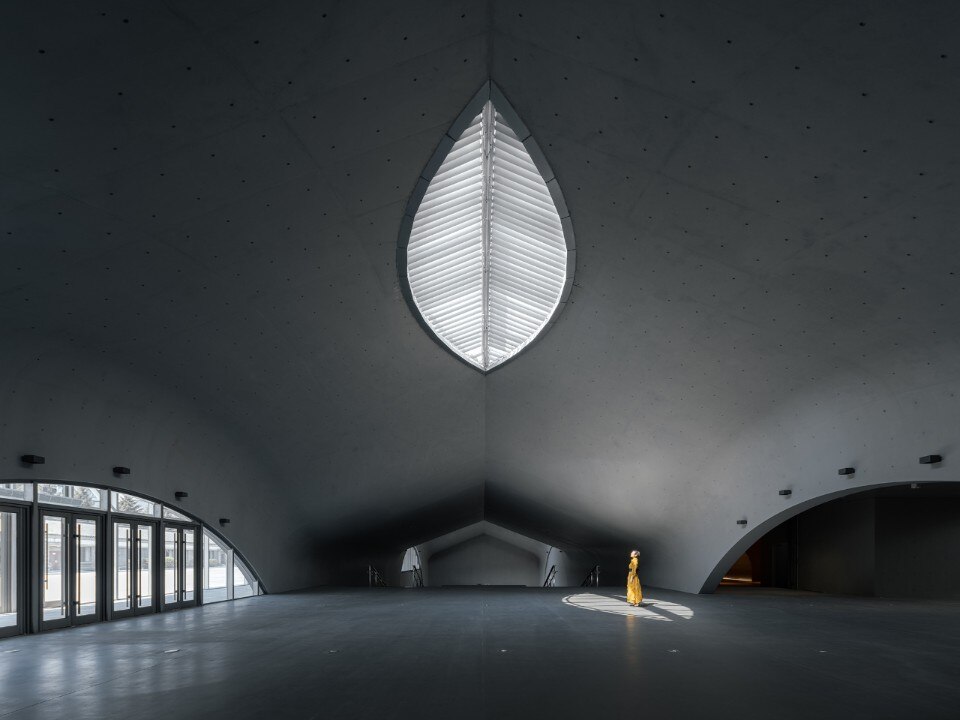In Manchuria, Wutopia Lab has created a museum in reinforced concrete