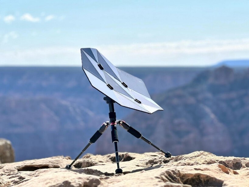 Sego Charger is a portable solar panel that folds like an origami