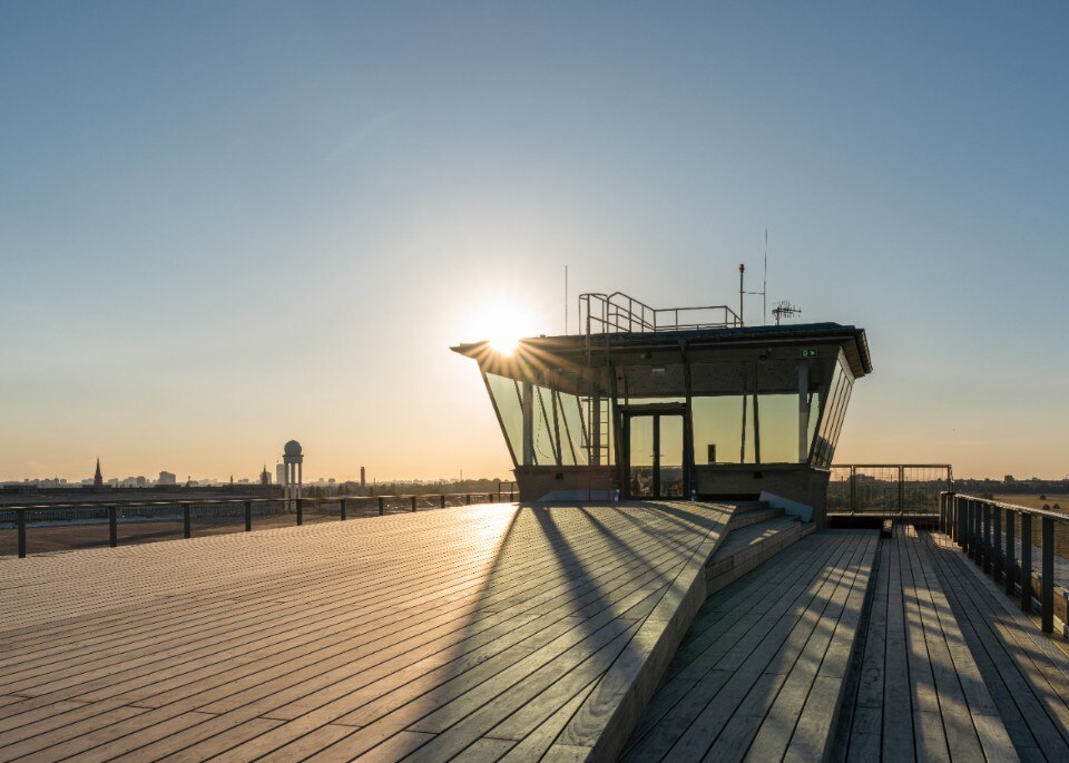 The Tempelhof Airport tower in Berlin has finally been renovated and opened to the public