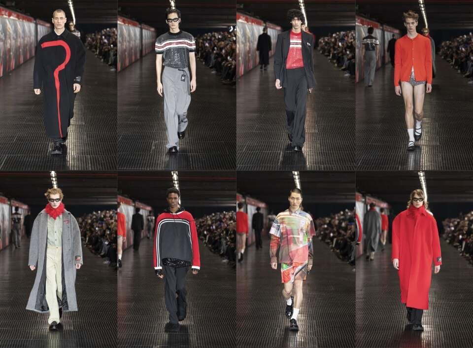 Milan subway design celebrated by new Msgm collection, with help from Google