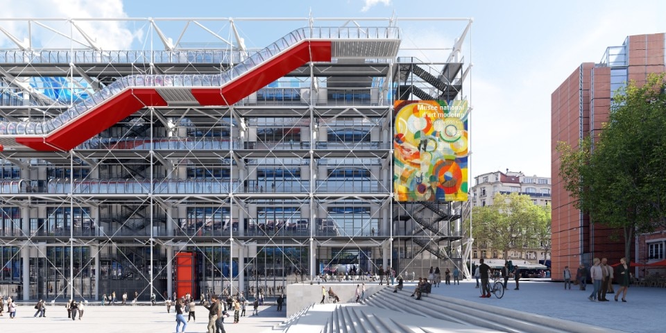 This is what the Centre Pompidou will look like after its renovation