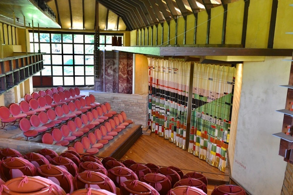 Frank Lloyd Wright's Hillside Theater reopens in Taliesin