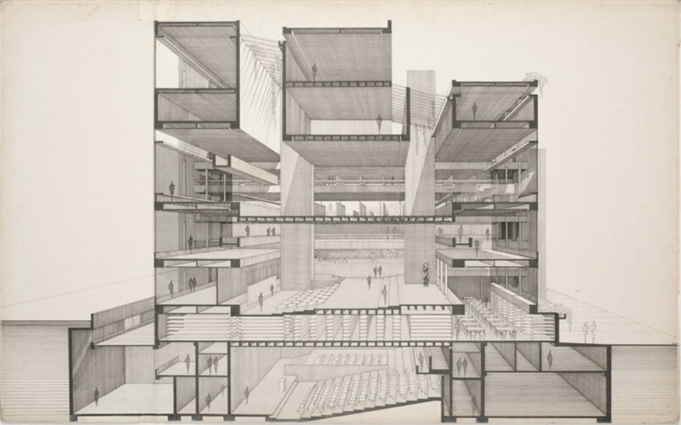 Paul Rudolph’s works, including unrealised ones, in a major exhibition at the MET