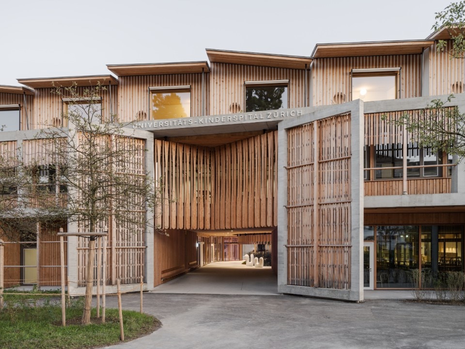 The new Zurich Children’s Hospital designed by Herzog & de Meuron has been completed