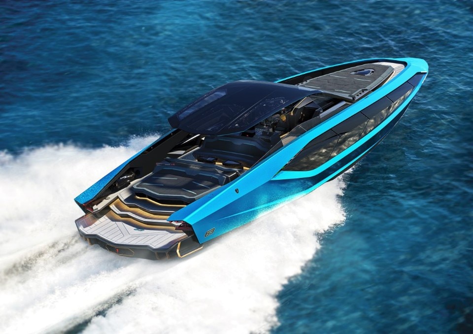 Tecnomar Lamborghini 63: on the water like in a sports car
