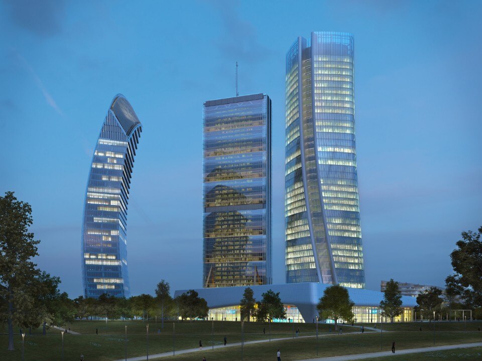 Focchi Group has completed Libeskind’s 39-storey tower in CityLife
