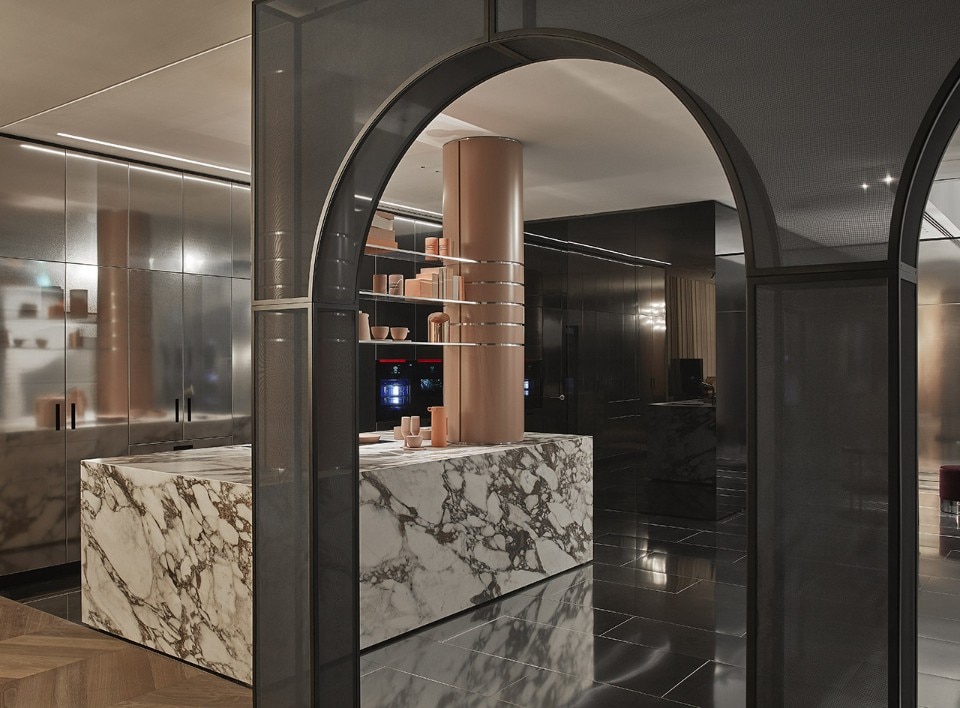 The new Signature Kitchen Suite showroom in the heart of Milan designed by Calvi Brambilla