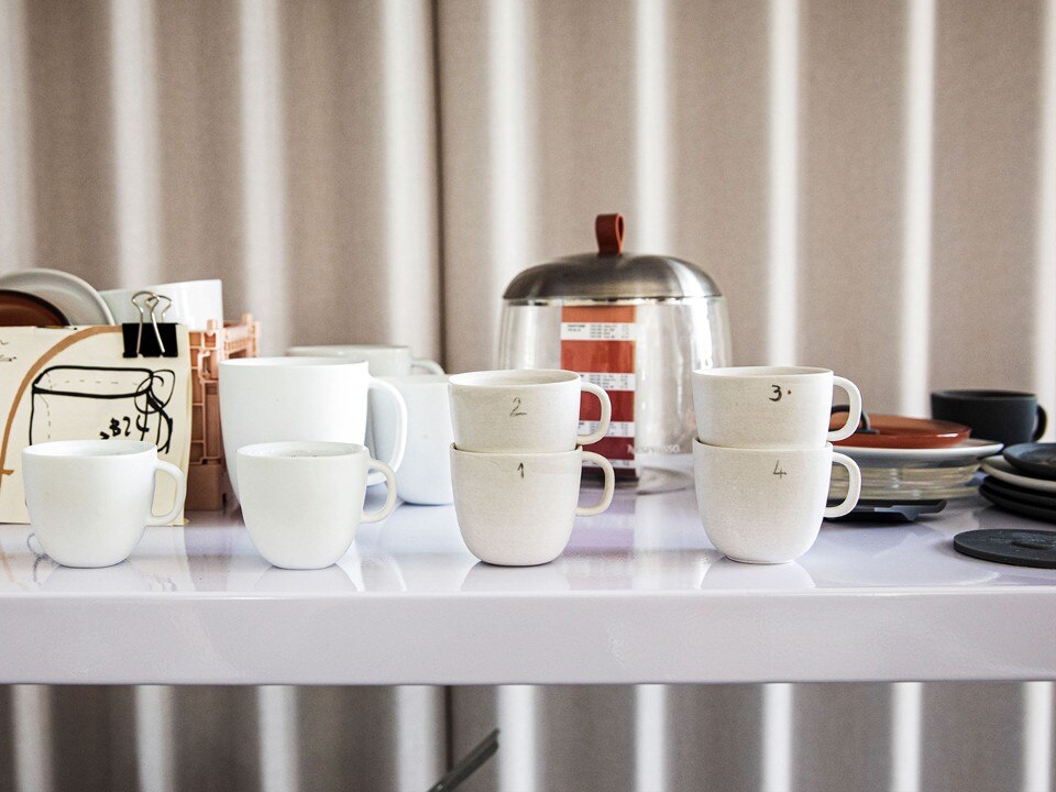 Federica Biasi reinterprets an Italian classic: the espresso cup