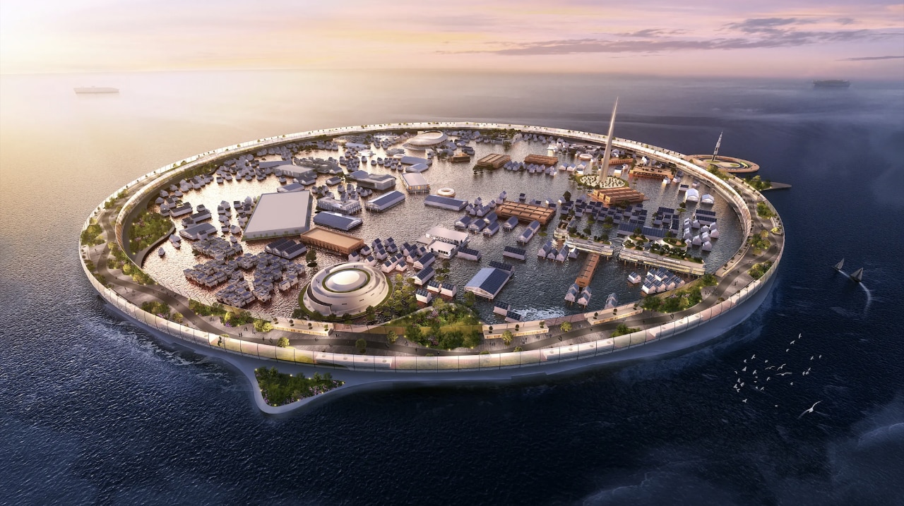 A floating city to transform the oceans into a new economic zone