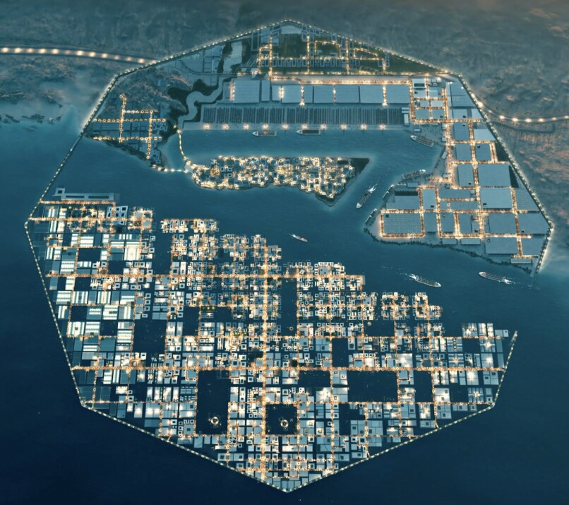 8 floating cities, between present and future