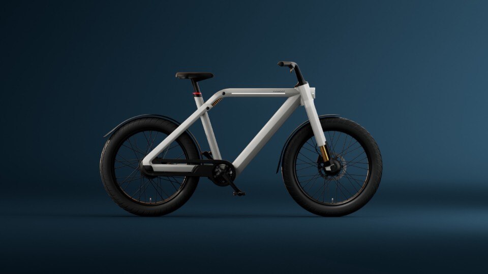 VanMoof V is a new hyperbike that reaches a speed of 45 km/h