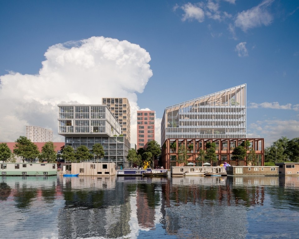 A new project in Amsterdam designed by Mecanoo