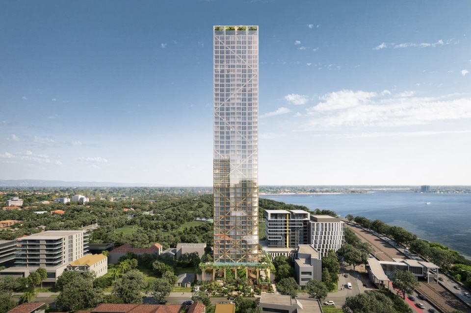 The world’s tallest wooden tower to be built in Perth