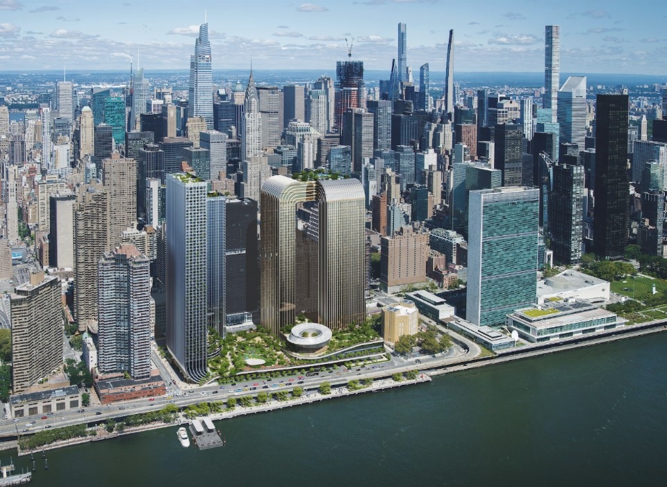 Freedom Plaza: East River is transformed by BIG