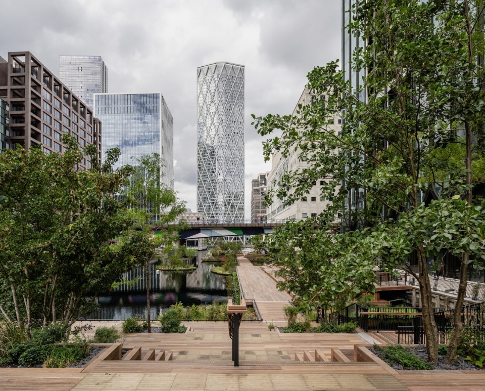 19th century dock reborn as an urban Eden in London